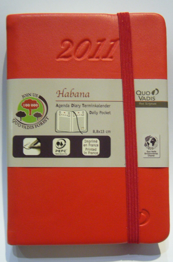 moleskine daily planner 2011. Quo Vadis Habana Pocket Daily